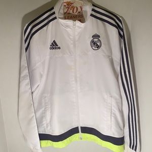 Real Madrid Adidas Full Zip Windbreaker
